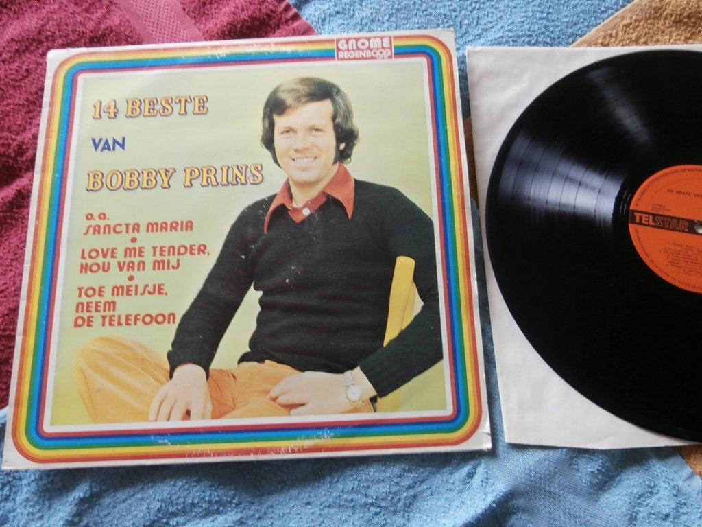LP - Bobby Prins - 14 Beste Van Bobby Prins., Cd's en Dvd's, LP, Gebruikt, Pop, 12 inch