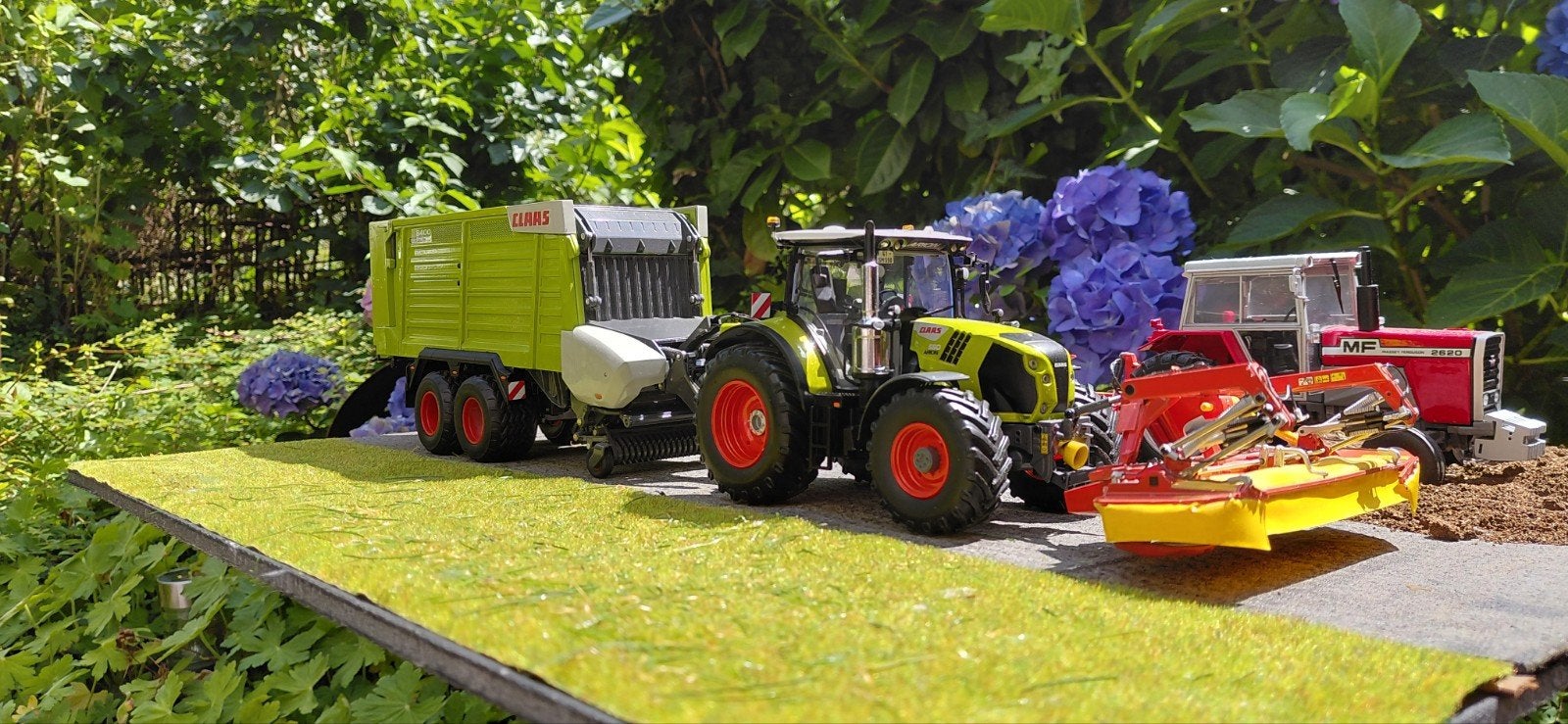 MOOIE BOEREN COMBI CLAAS FELLA CARGOS, Ophalen of Verzenden, Tractor of Landbouw, Overige merken