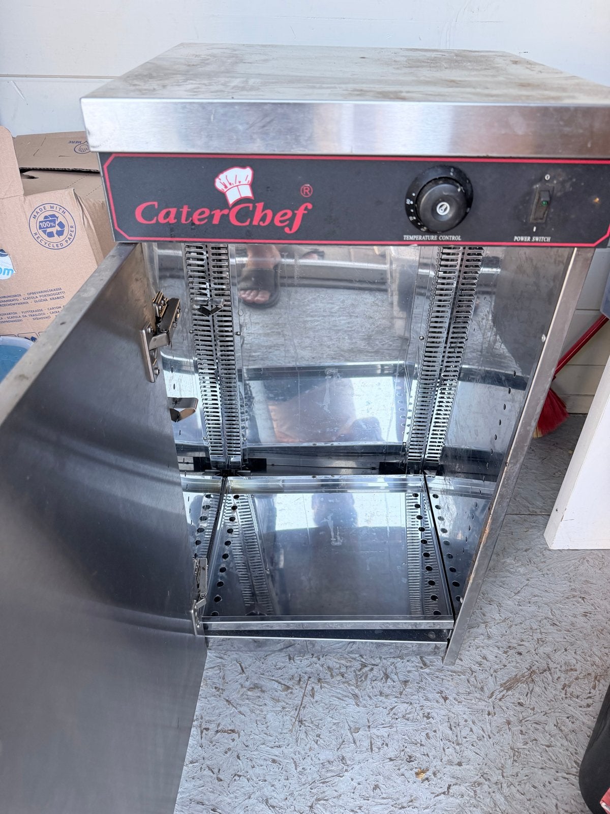 CaterChef Warmhoudkast - RVS, Ophalen, Gebruikt