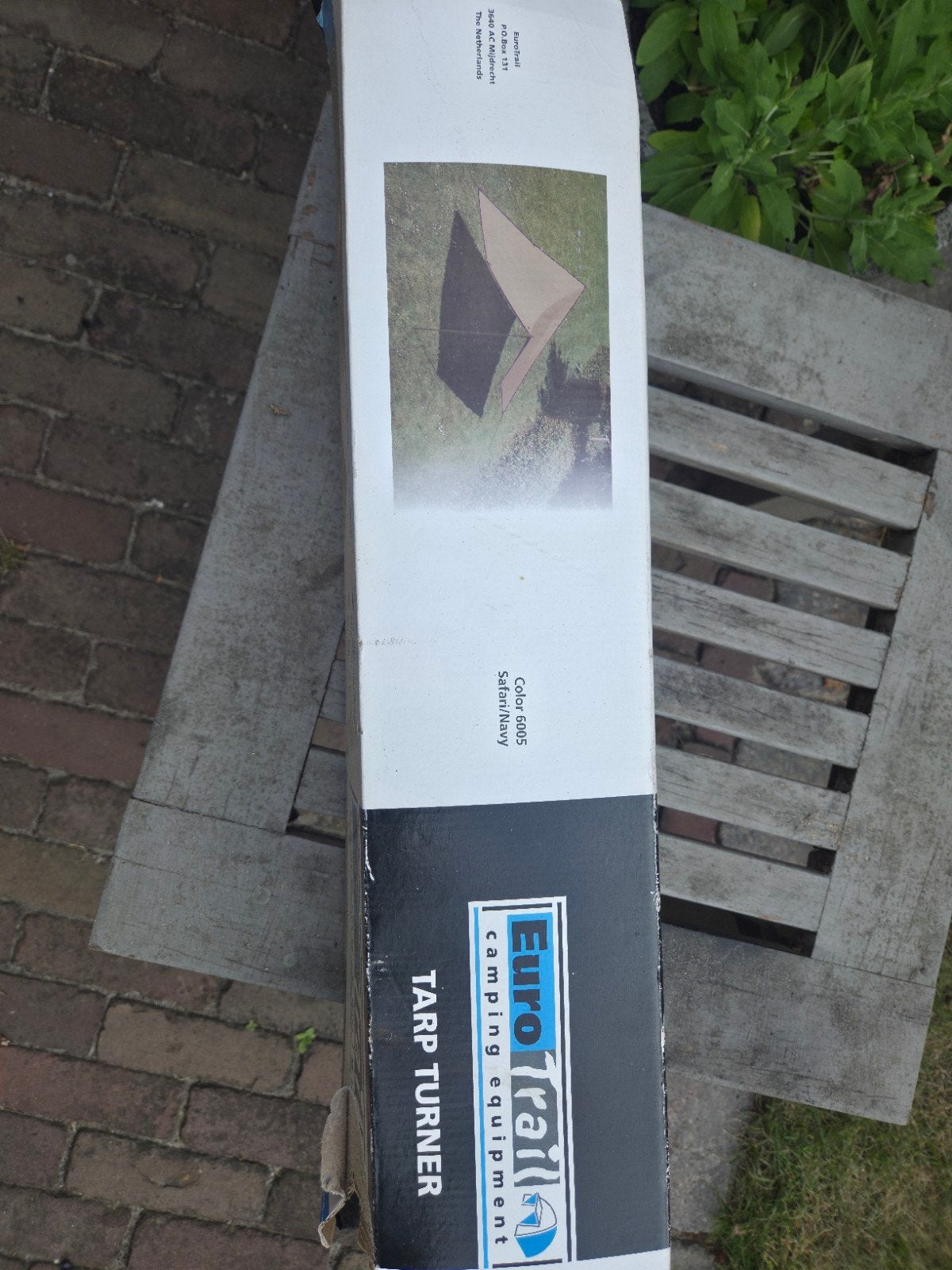 tarp, zonnedoek, schaduwdoek, Ophalen, Zo goed als nieuw