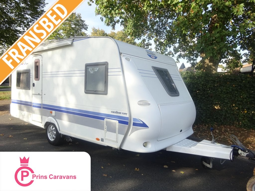 Hobby 460 UFE met Luifel + Mover, Fietsenrek, Rondzit, Hobby, Bedrijf