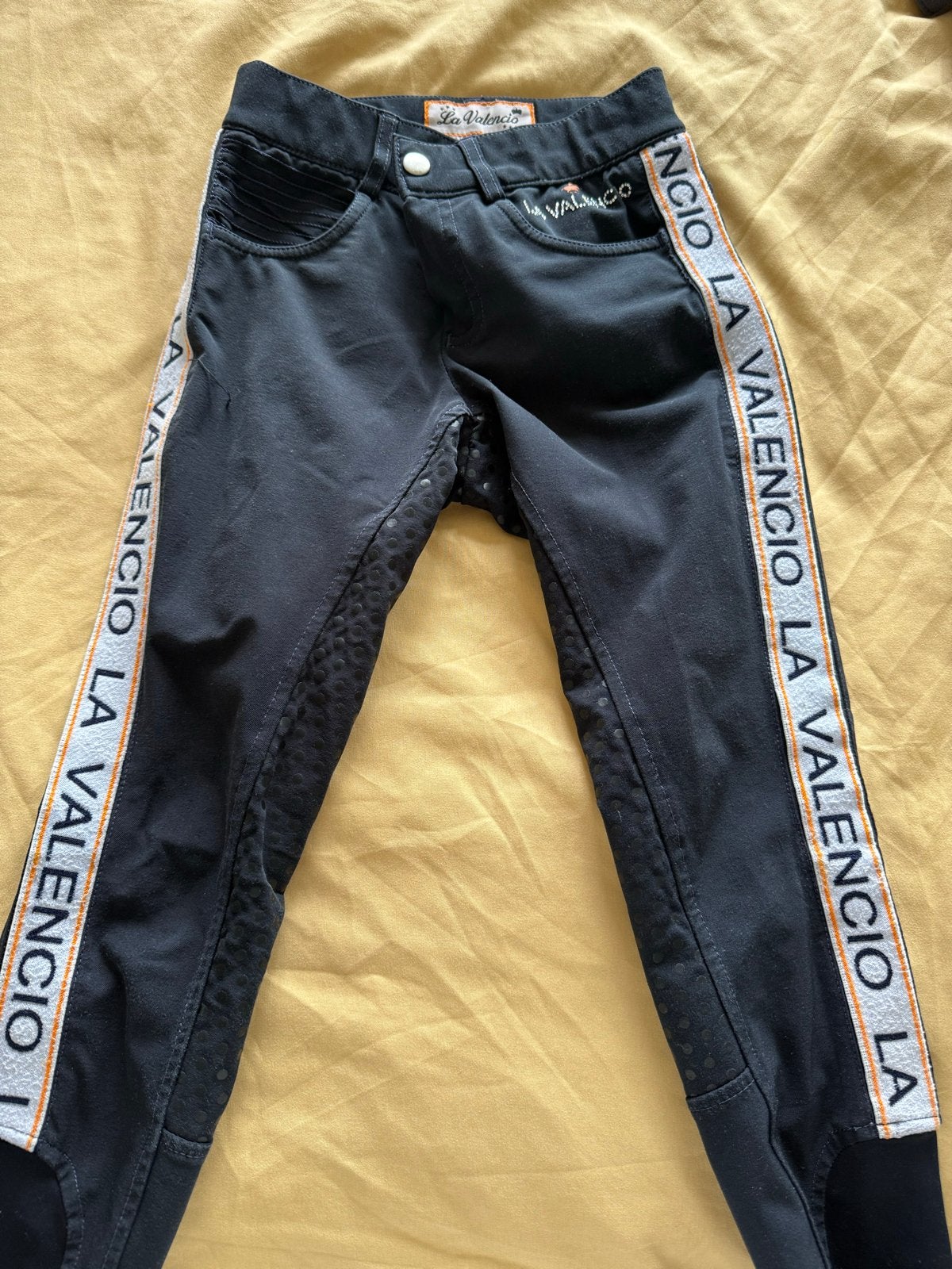 La Valencio paardrijdbroek maat 128, Ophalen of Verzenden, Gebruikt, Jongen of Meisje, Broek