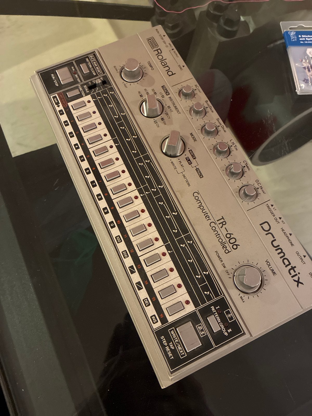 Roland TR-606 Drumatix Drummachine, Muziek en Instrumenten, Drumcomputers, Gebruikt, Roland, Ophalen