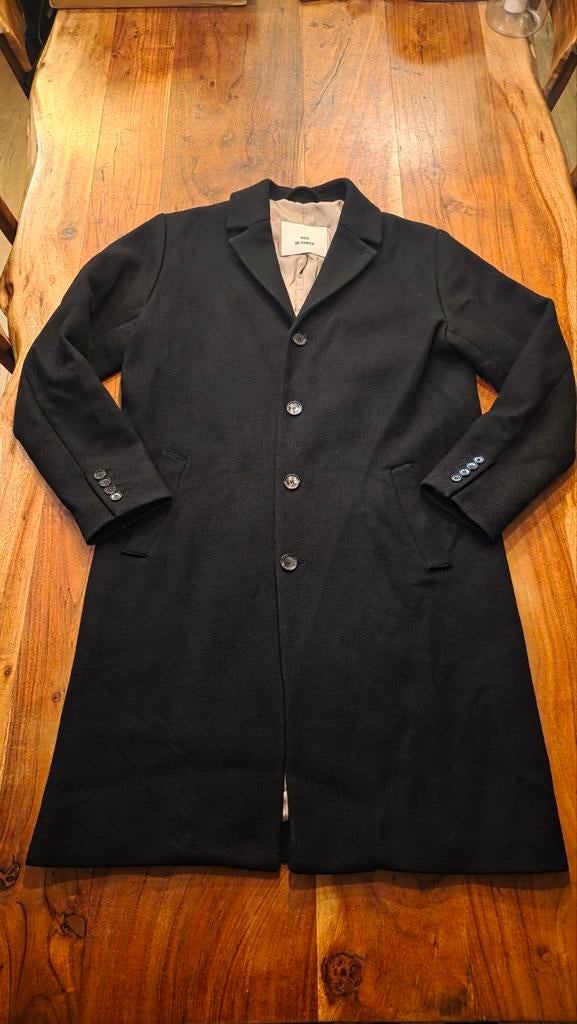 Won Hundred Coat – Model Julius, Kleding | Heren, Ophalen of Verzenden, Maat 48/50 (M), Zwart