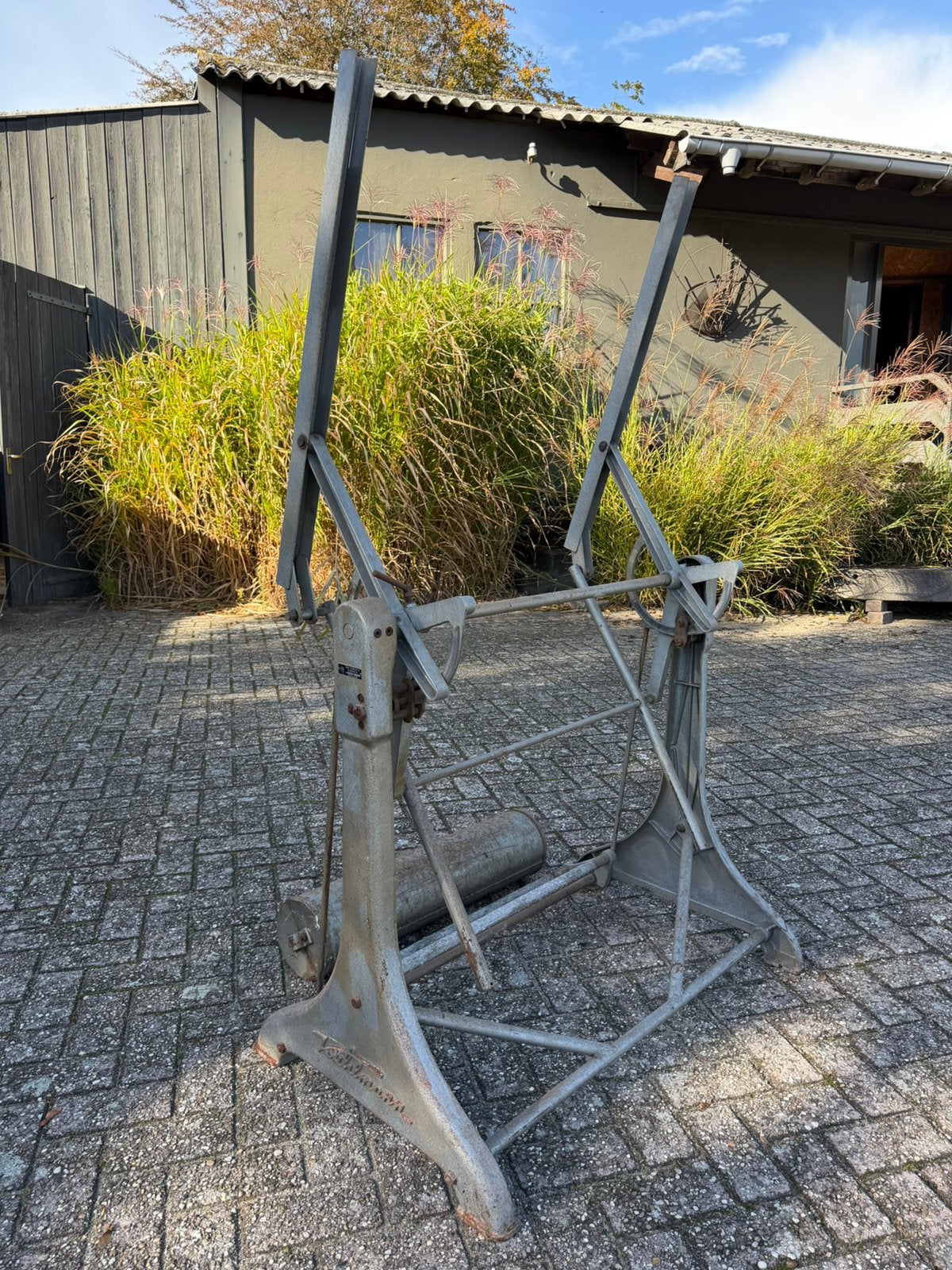 Tekentafel onderstel, Ophalen, Gebruikt