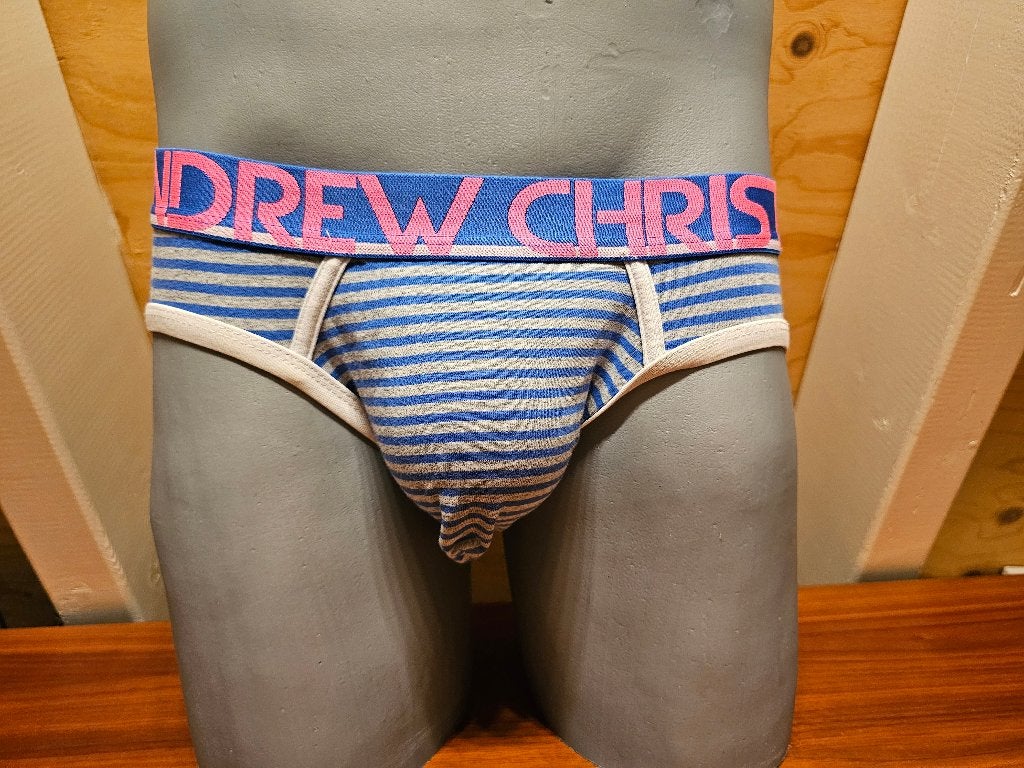 Andrew Christian Almost Naked Striped Jockstrap L, Kleding | Heren, Ophalen of Verzenden, Meerkleurig, Andrew Christian, Slip
