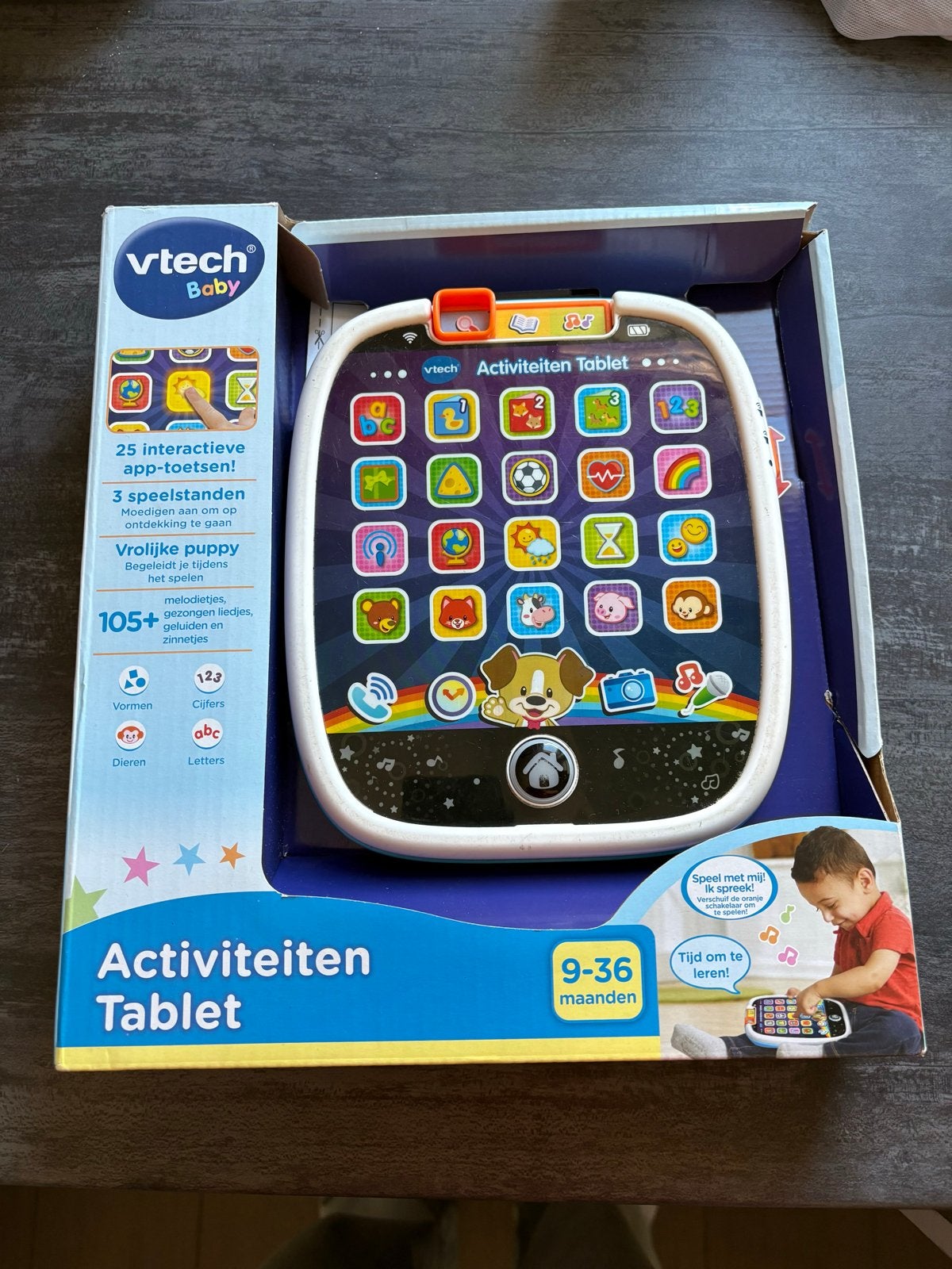 VTech Baby Activiteiten Tablet - Leerzaam Speelgoed, Ophalen of Verzenden, Gebruikt, 6 maanden tot 2 jaar