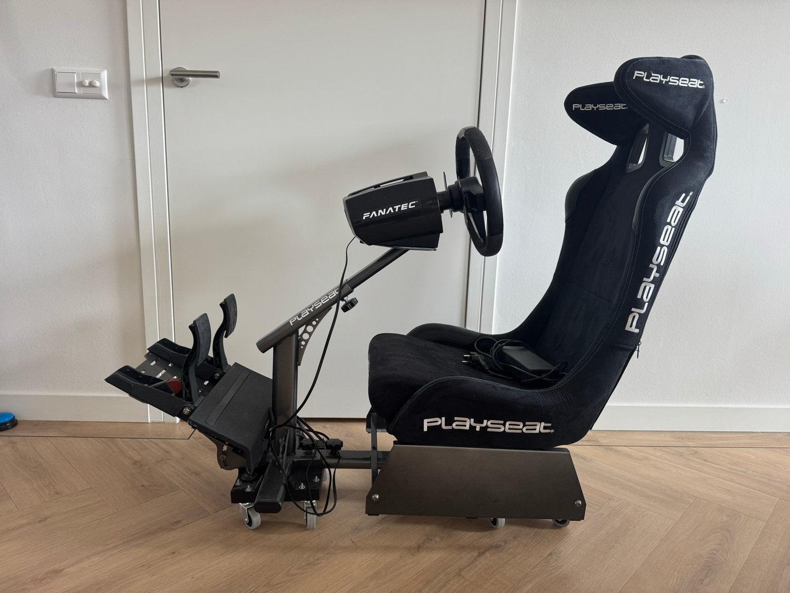 Playseat met Fanatec CSL Elite Racing Wheel en Pedalen, Ophalen, Overige merken, Gebruikt