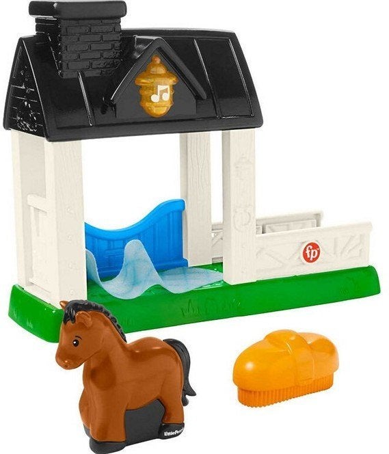 Fisher-Price: Little People: Mini Speelsetje: Paardenstal, Speelset, ., Nieuw, Ophalen of Verzenden