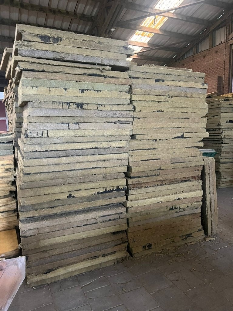 Harde persing gebruikte steenwolplaten 1,2mx1m en D=10cm, Doe-het-zelf en Verbouw, Ophalen, Gebruikt, Vloerisolatie, Steenwol