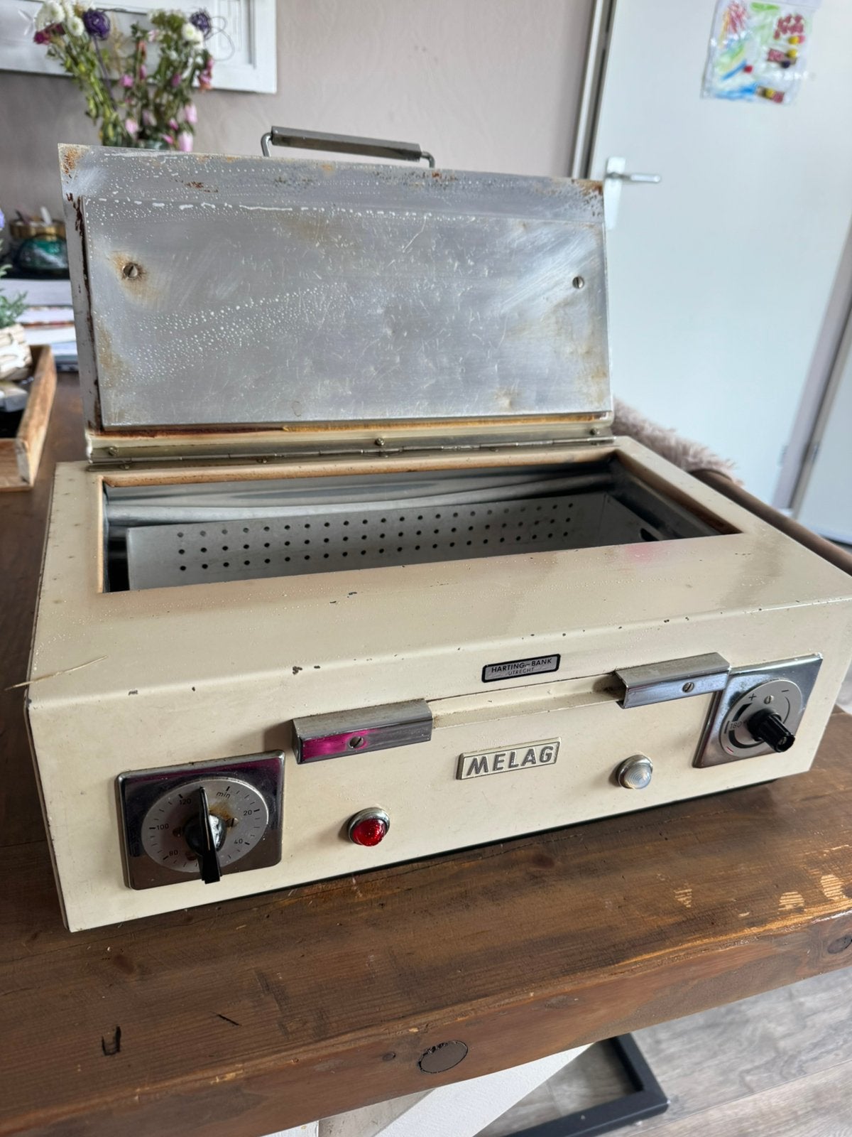 Oude MELAG sterilisator – vintage medisch apparaat, Ophalen of Verzenden, Persoonlijke verzorging