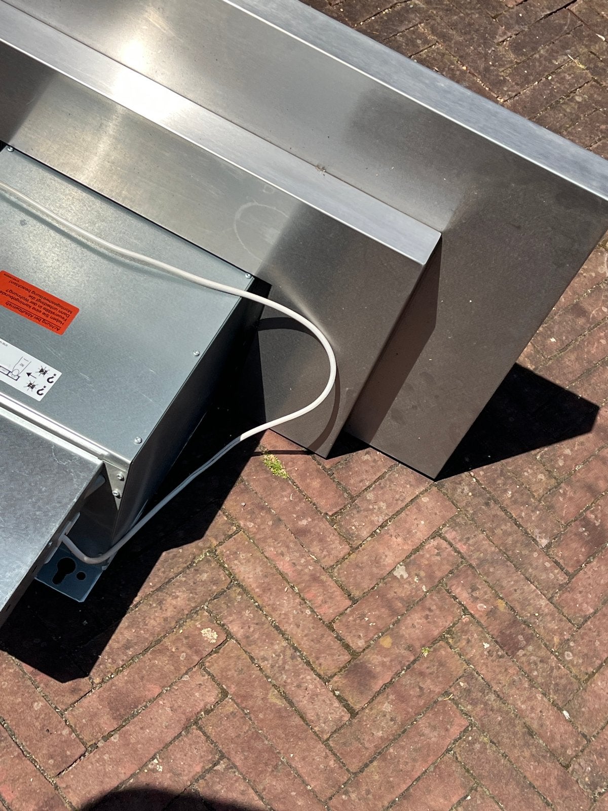 Siemens LC66955 Vlakschermkap - Gebruikt, Gebruikt, Ophalen of Verzenden, Vrijstaand, Vlakschermkap