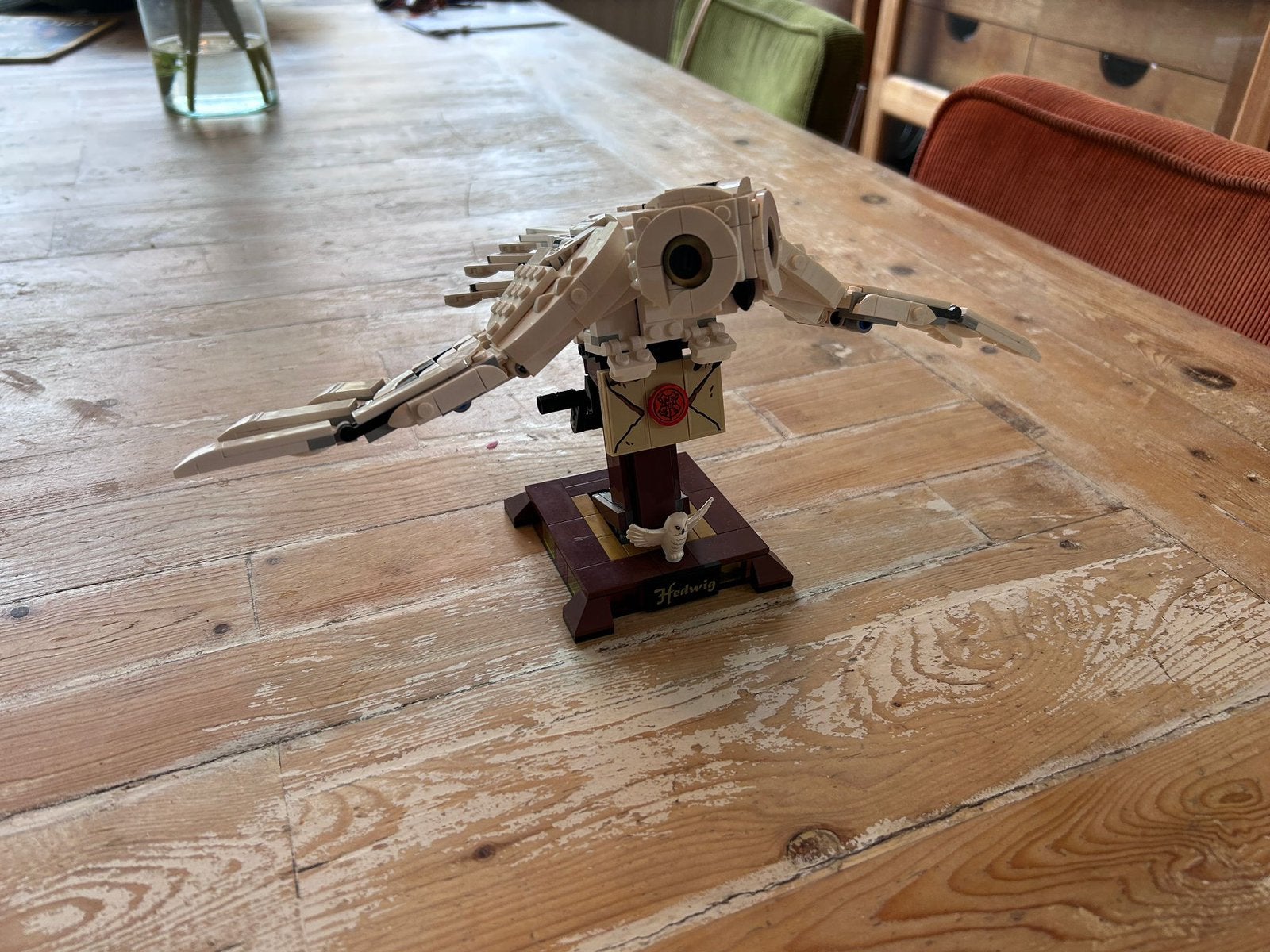 Hedwig Harry Potter Lego Set, Lego, Harry Potter, Ophalen of Verzenden, Zo goed als nieuw