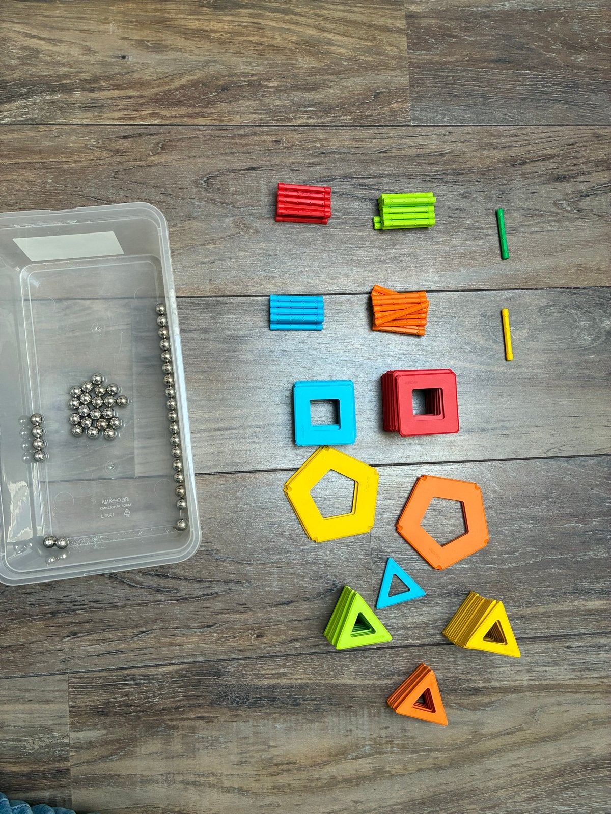 Geomag magnetisch constructiespeelgoed (150+ onderdelen), Kinderen en Baby's, Speelgoed | Bouwstenen, Zo goed als nieuw, Overige merken