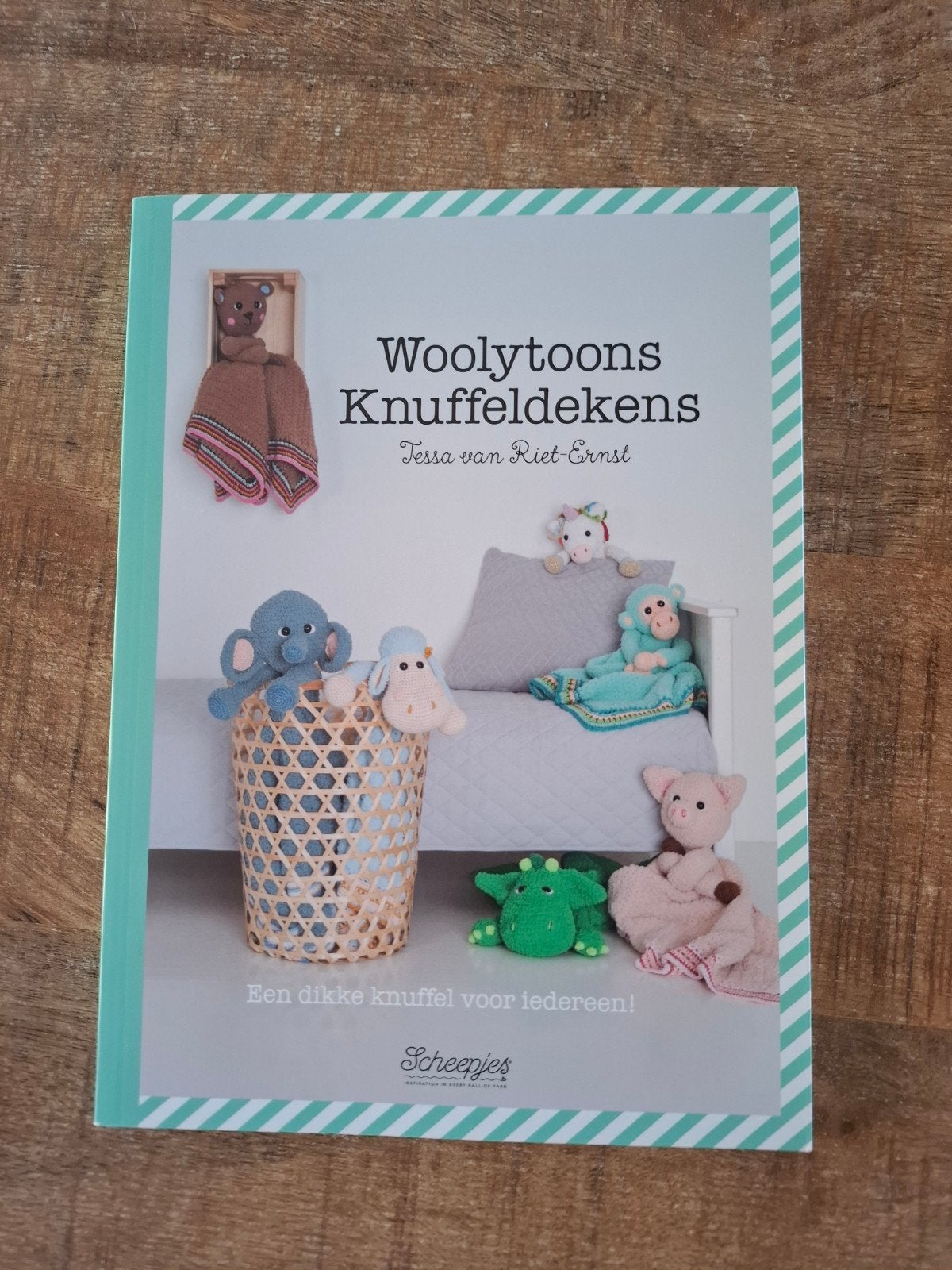 Woolytoons Knuffeldekens - Tessa v. Ernst, Boeken, Ophalen of Verzenden, Zo goed als nieuw, Breien en Haken, Tessa van Riet-Ernst