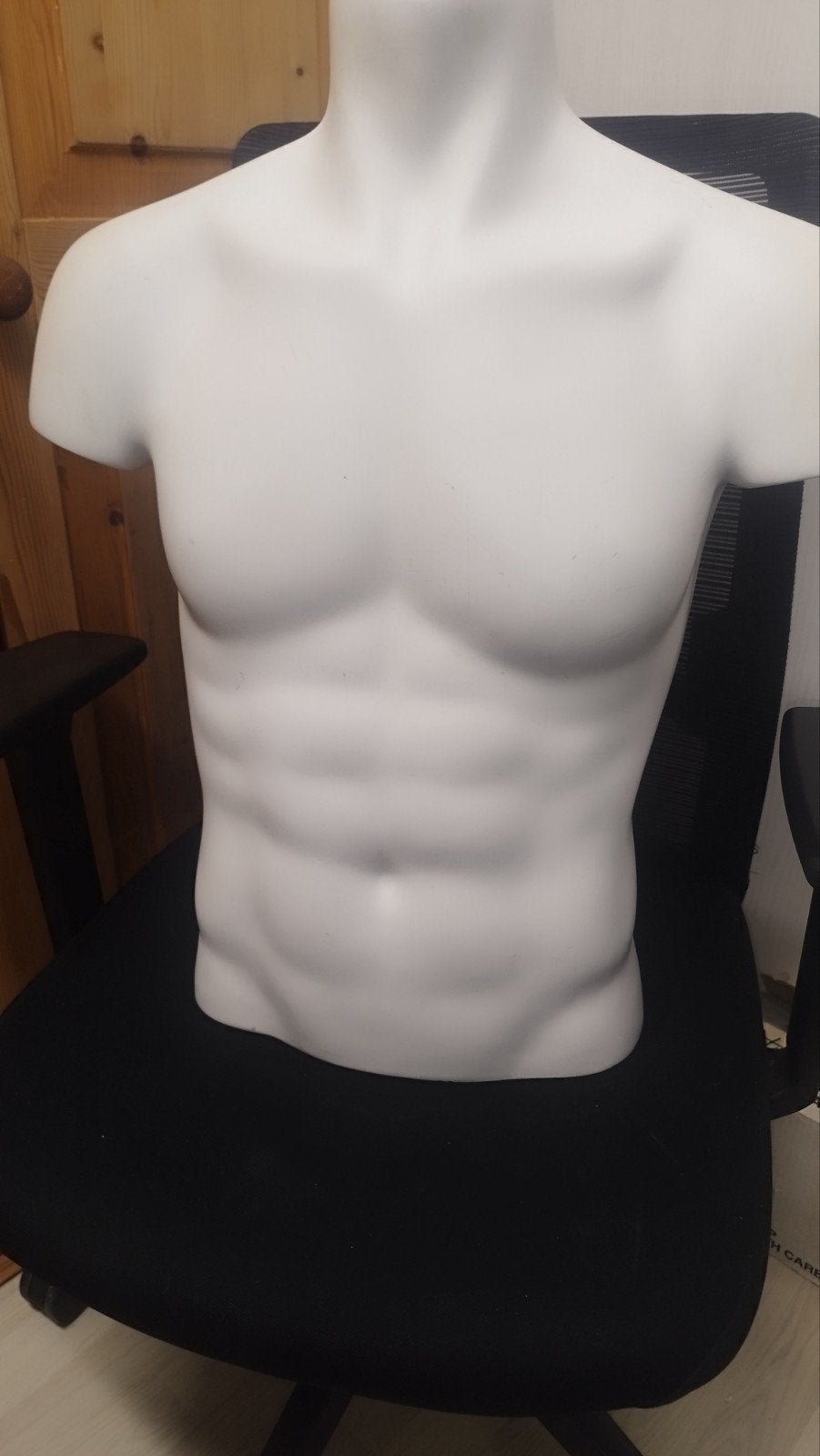Mannelijk torso paspop - Ideaal voor presentatie, Onbekend, Ophalen of Verzenden, Zo goed als nieuw