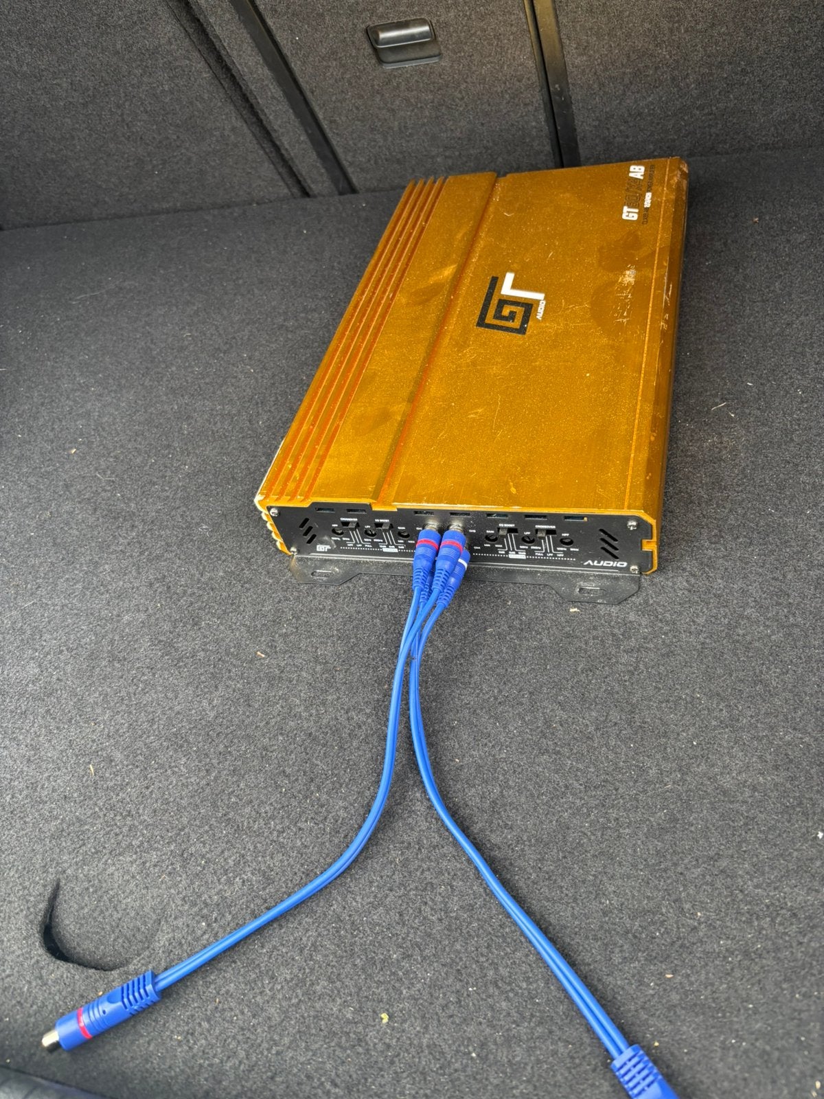 4 kanaals versterker GT audio, Ophalen of Verzenden, 120 watt of meer, Overige merken