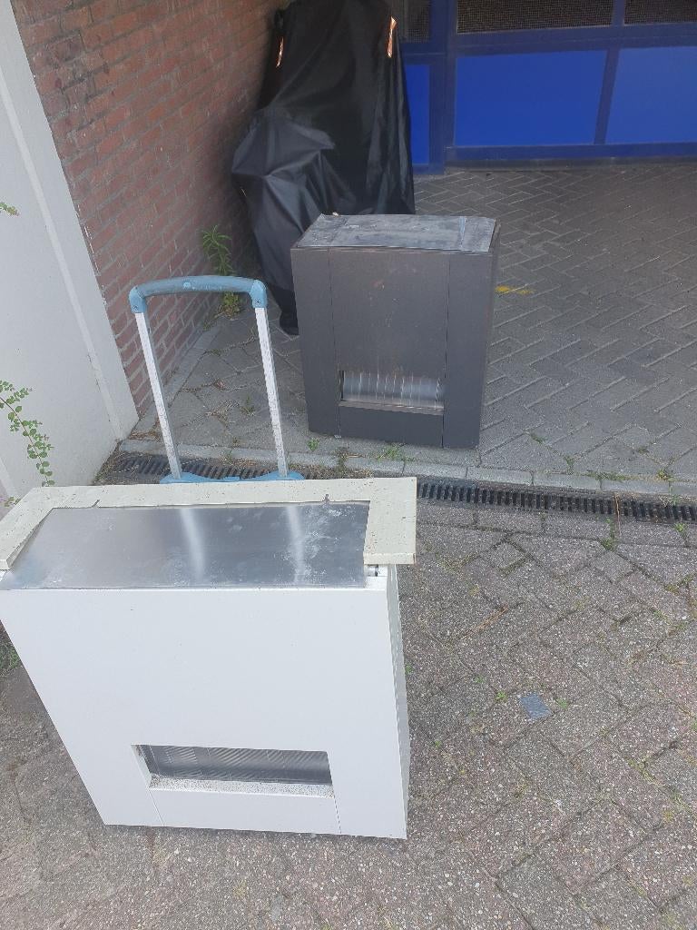 dru pigalle gaskachel met thermostaat functie, Ophalen, Gebruikt, Gas, Vrijstaand