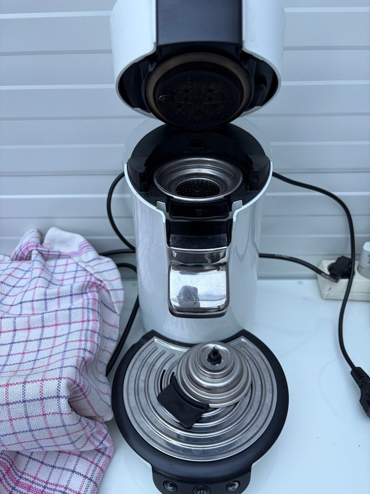 Philips Senseo HD 6563 Koffiepadapparaat Wit, Ophalen, Koffiemachine, Zo goed als nieuw, 2 tot 4 kopjes