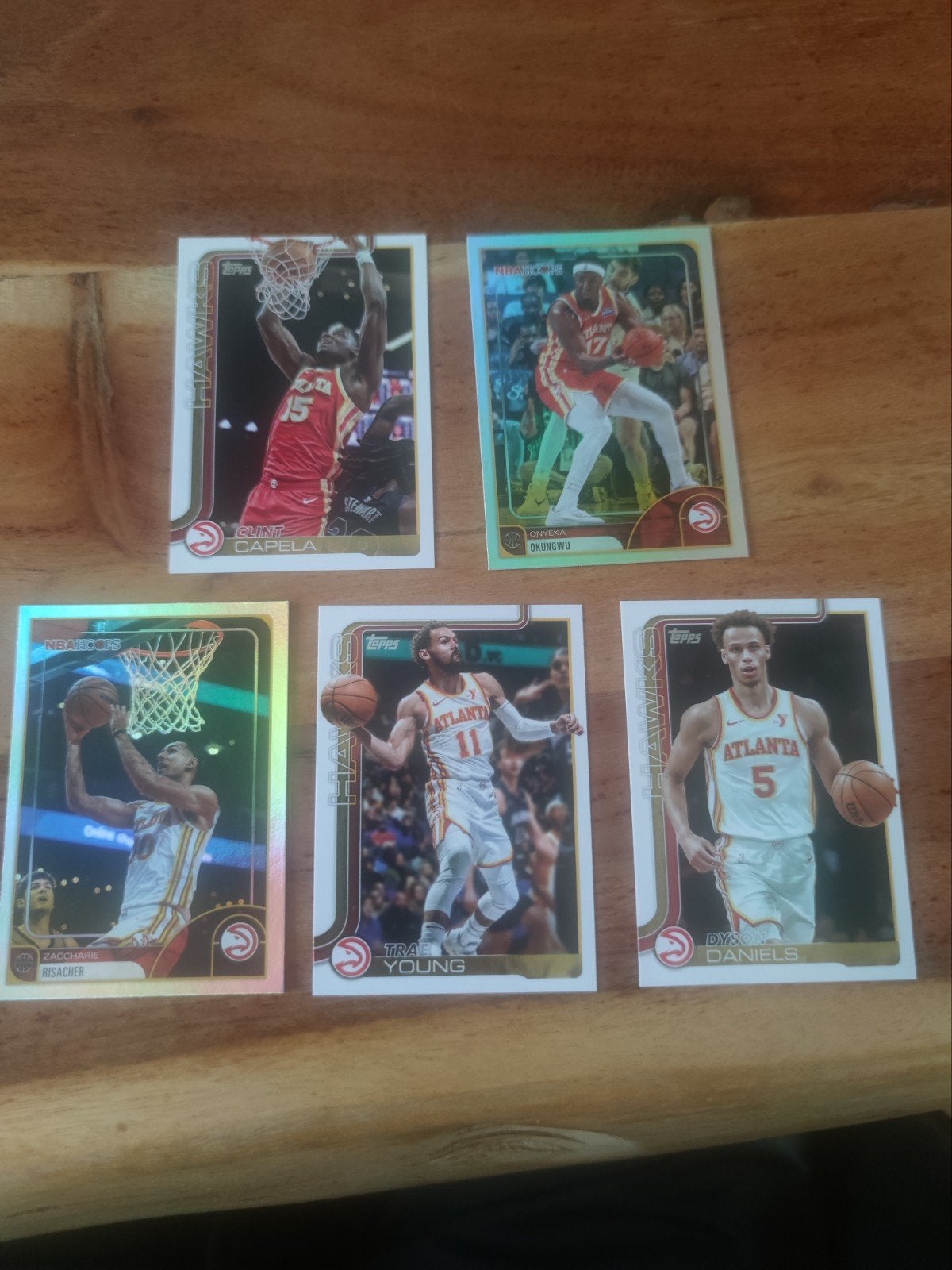 Atlanta Hawks NBA Kaarten - Topps Collectie, Verzamelen, Sportartikelen en Voetbal, Zo goed als nieuw, Spelerskaart, Overige sporten