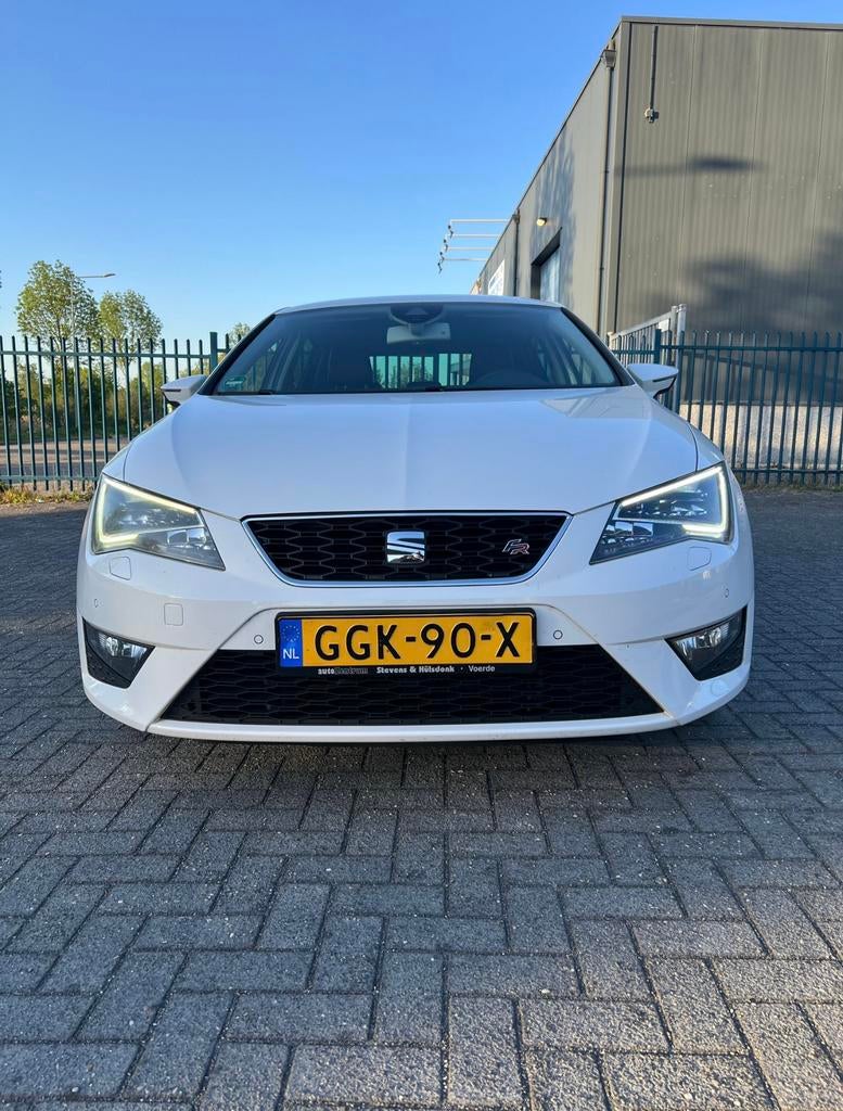 Seat leon 1.8 FR 2014 xenon automaat led soudsysteem, Auto's, Seat, Leon, Wit, Particulier, Regensensor