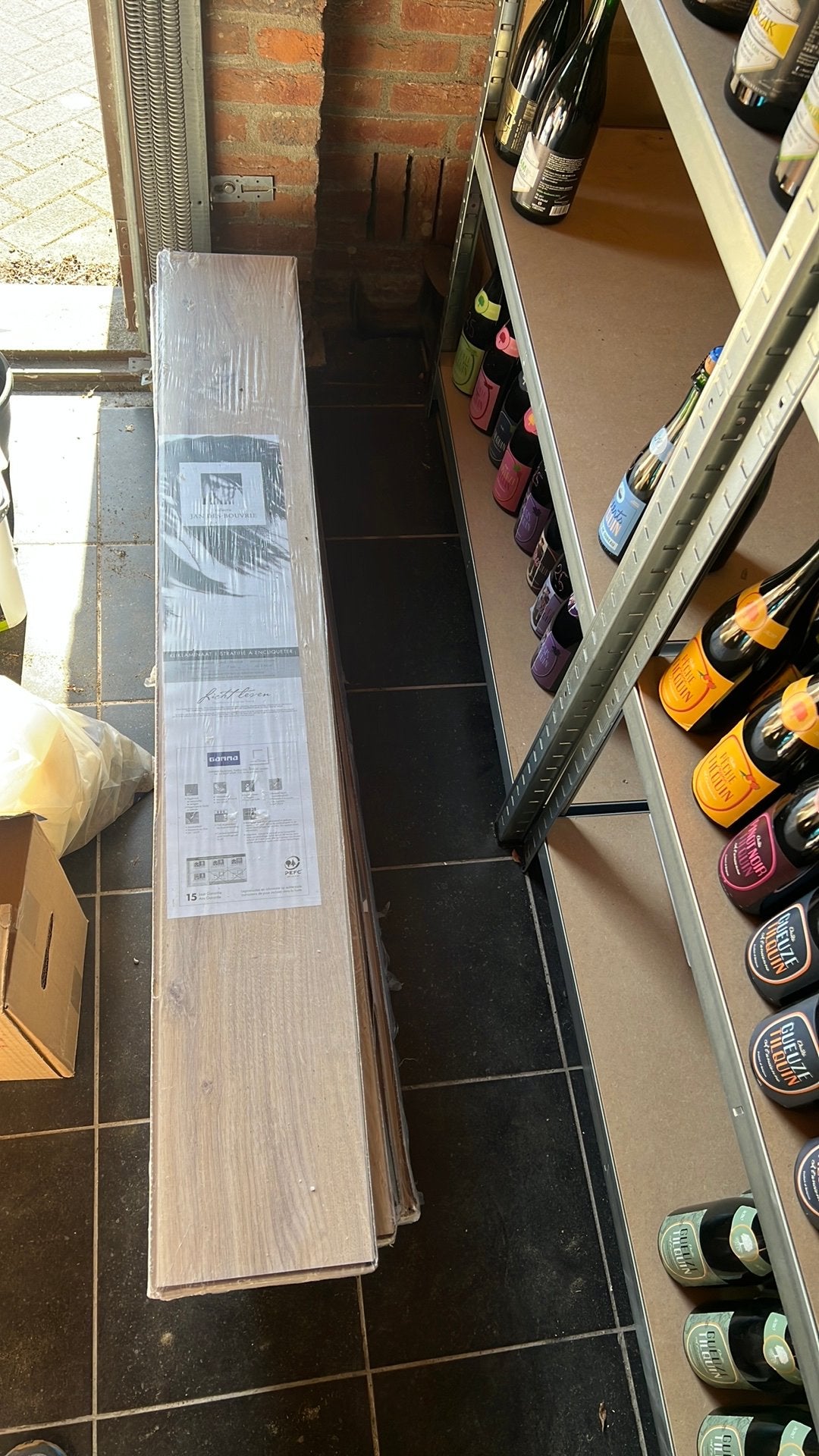 Jan Des Bouvrie Laminaat 5 pakken (37126), Ophalen, 60 cm of meer, Minder dan 20 cm, Zo goed als nieuw
