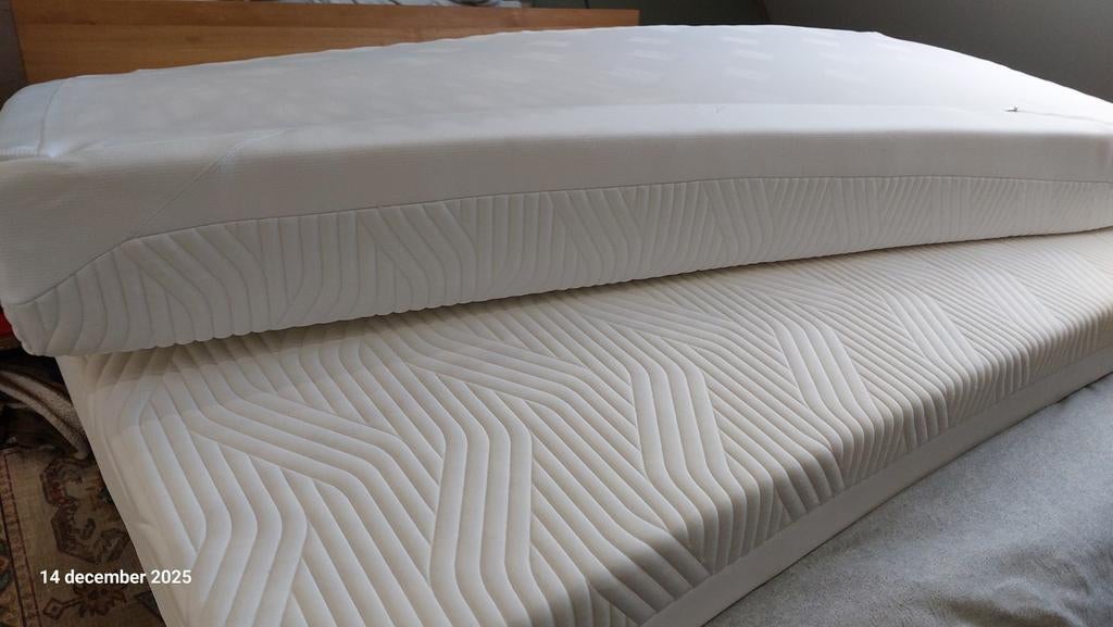 Tempur Cloud Supreme 90x210 zgan.!, Ophalen of Verzenden, Zo goed als nieuw
