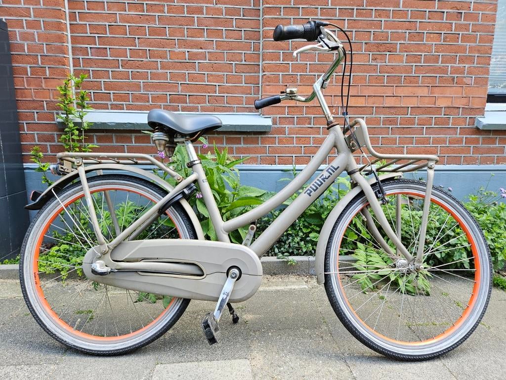 Gazelle puur 24 inch meisjesfiets, Fietsen en Brommers, Fietsen | Meisjes, Ophalen, Terugtraprem, Versnellingen, Gazelle Puur NL