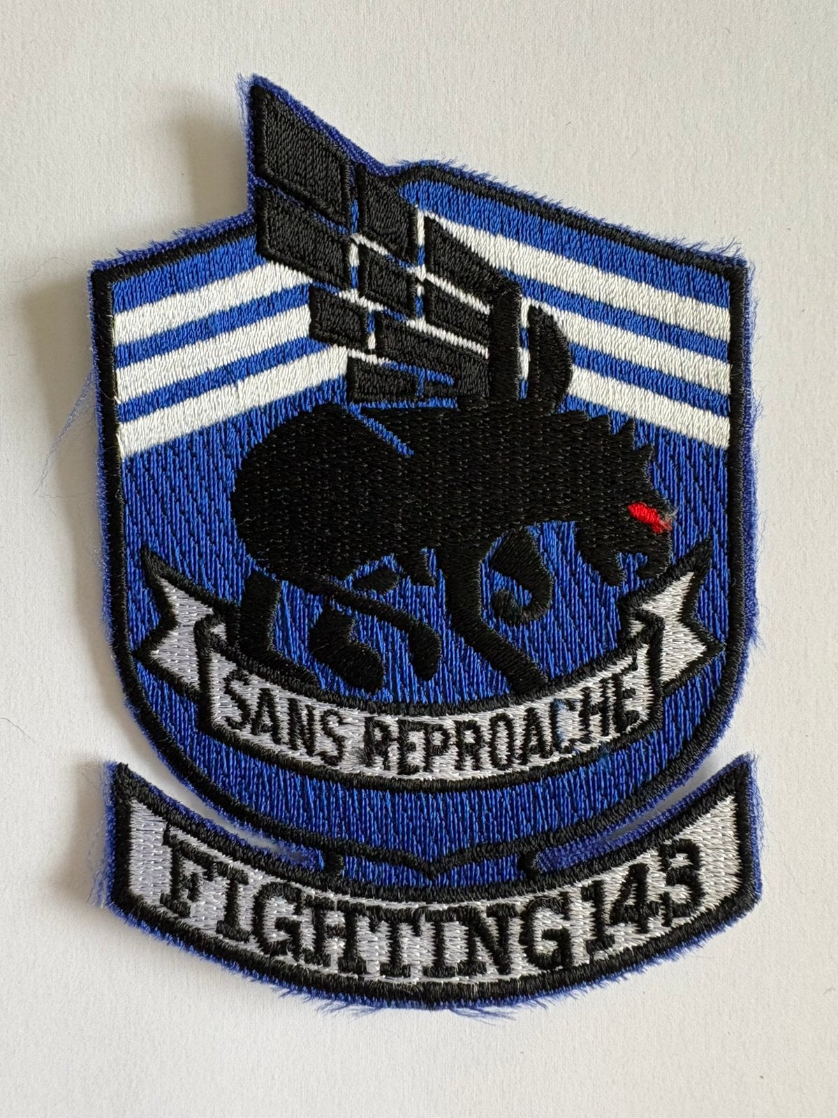 US Navy VF-143 patch, Ophalen of Verzenden, Marine, Amerika, Embleem of Badge