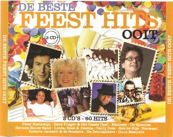 De Beste Feest Hits Ooit 3XCD, Verzenden, Zo goed als nieuw, Pop