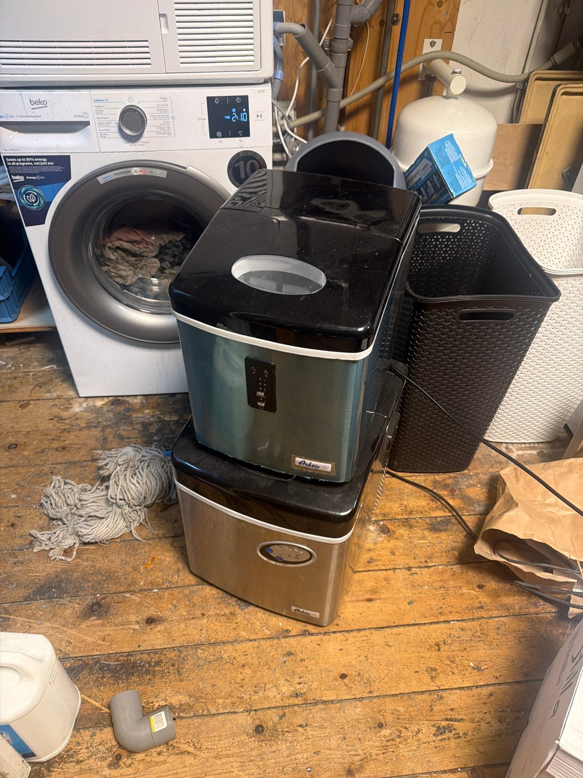 Twee Arctic ijsblokjesmachines - Perfect voor elke gelegenhe, Witgoed en Apparatuur, Ophalen, Gebruikt