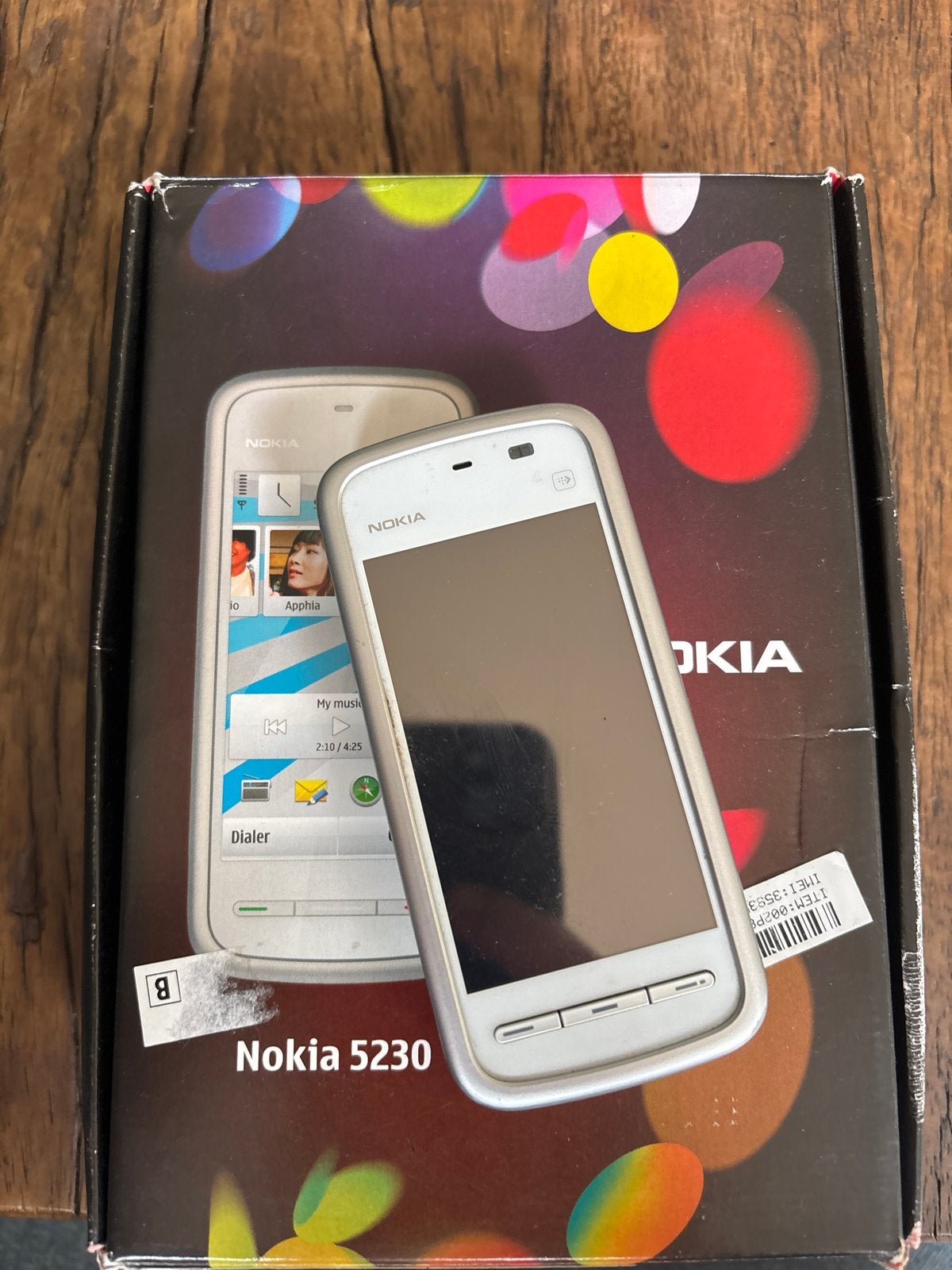 Nokia 5230 met originele oplader en doos, Ophalen, Gebruikt, Overige modellen, Blauw