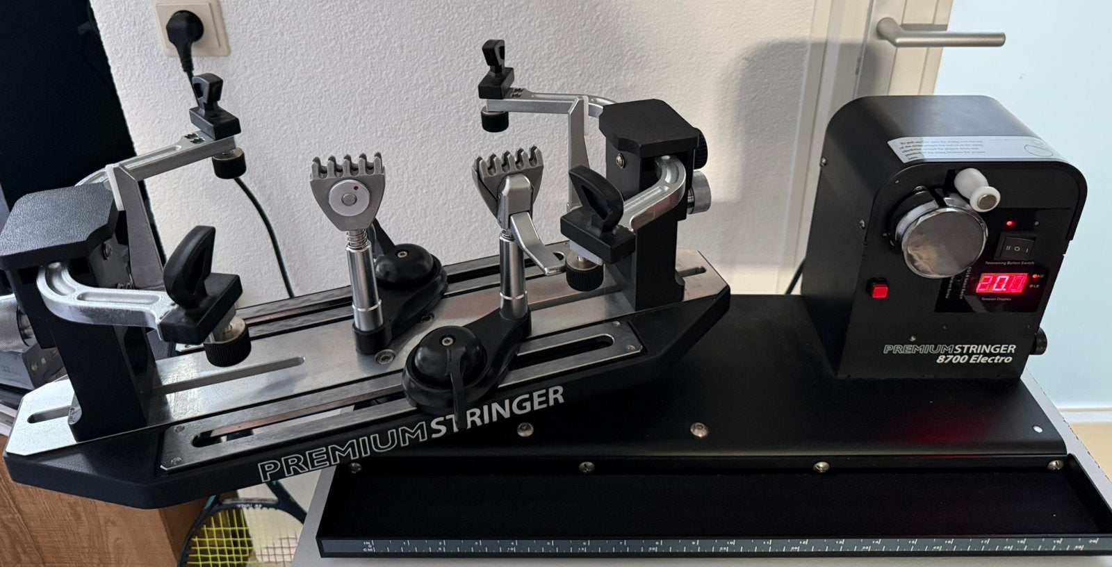 Bespanmachine Premium stringer 8700, Sport en Fitness, Ophalen, Zo goed als nieuw, Overige merken