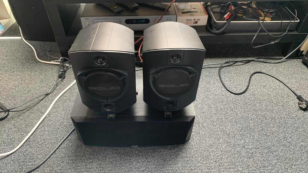 B&W speakers, Ophalen, Gebruikt