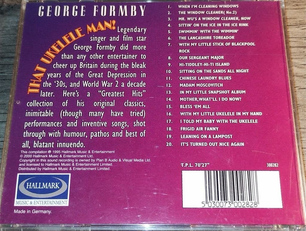 George Formby - That Ukelele Man!, Ophalen of Verzenden, Zo goed als nieuw
