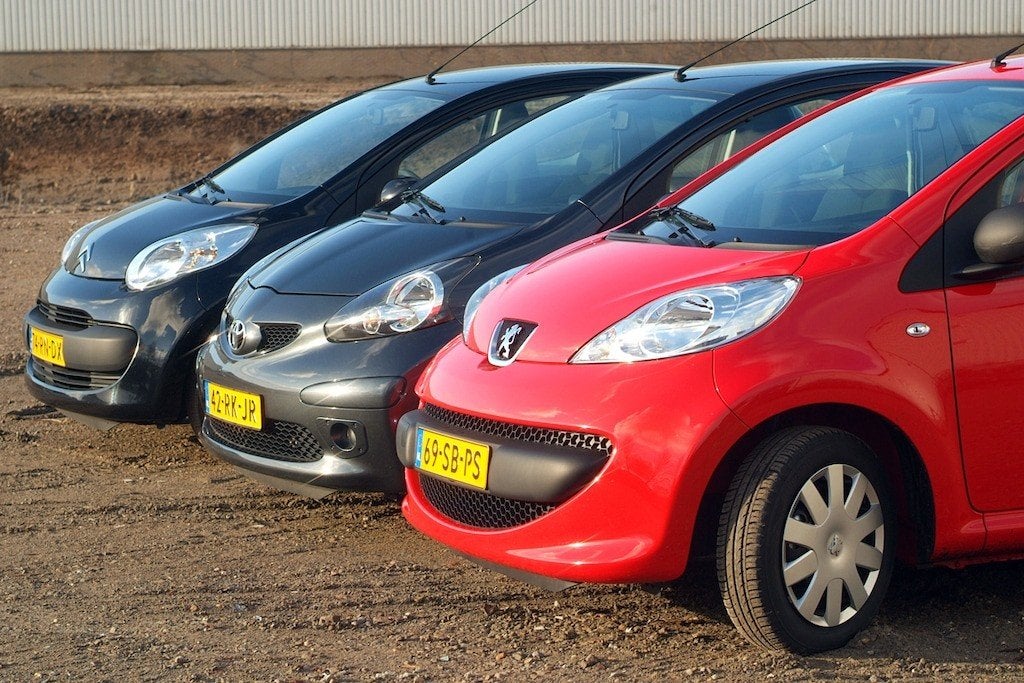 TOYOTA AYGO • CITROËN C1 • PEUGEOT 107 GEZOCHT!, Ophalen of Verzenden