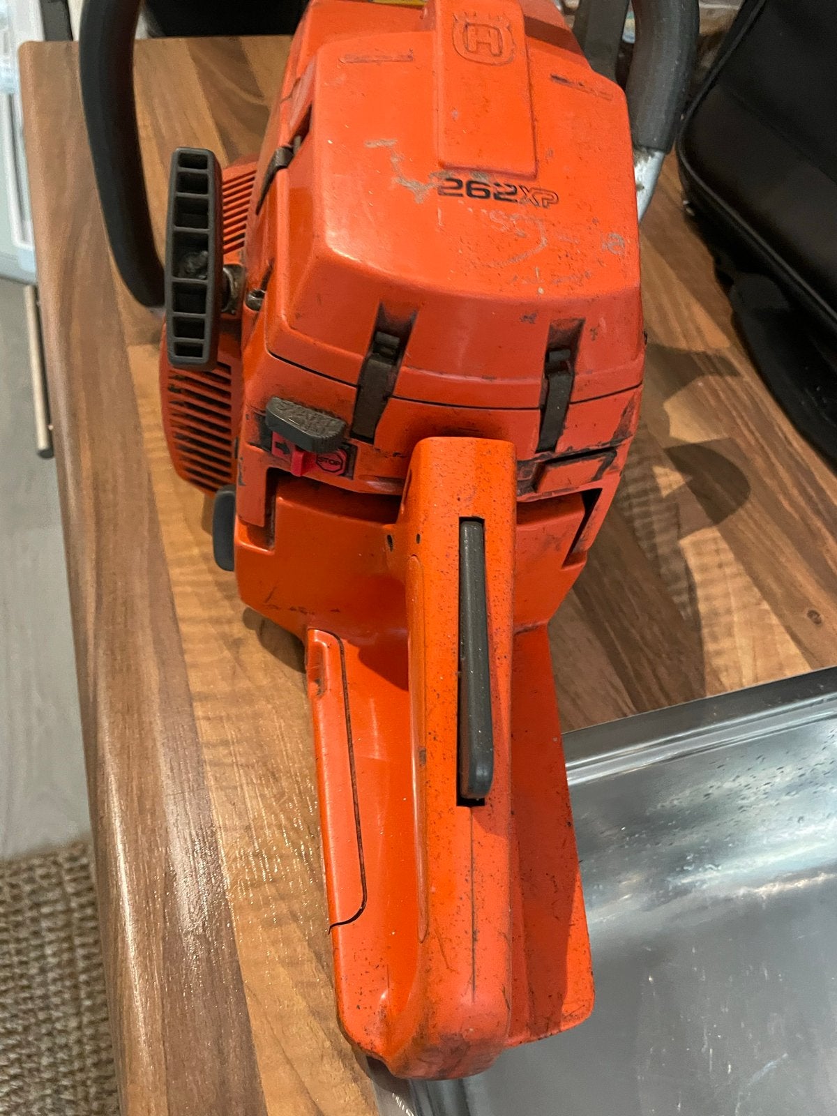 Husqvarna 262XP Kettingzaag - Krachtig en Betrouwbaar, 70 mm of meer, Kettingzaag, Ophalen of Verzenden, Zo goed als nieuw