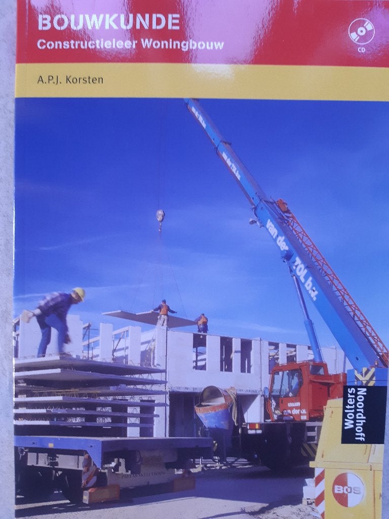 Studie Bouwkunde: Constructieleer Woningbouw 9789001144999, Noordhoff, Zo goed als nieuw, Alpha, HBO