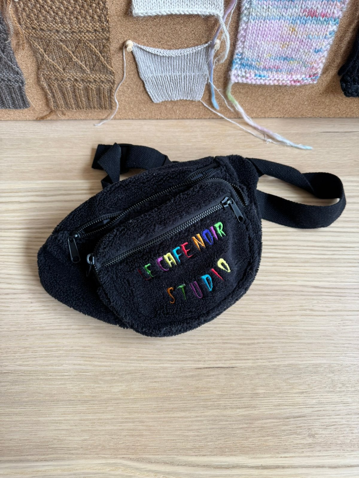 Le Cafe Noir ( Lizzy van der Ligt) fannypack / heuptasje, Ophalen, Zo goed als nieuw, Zwart, Overige typen