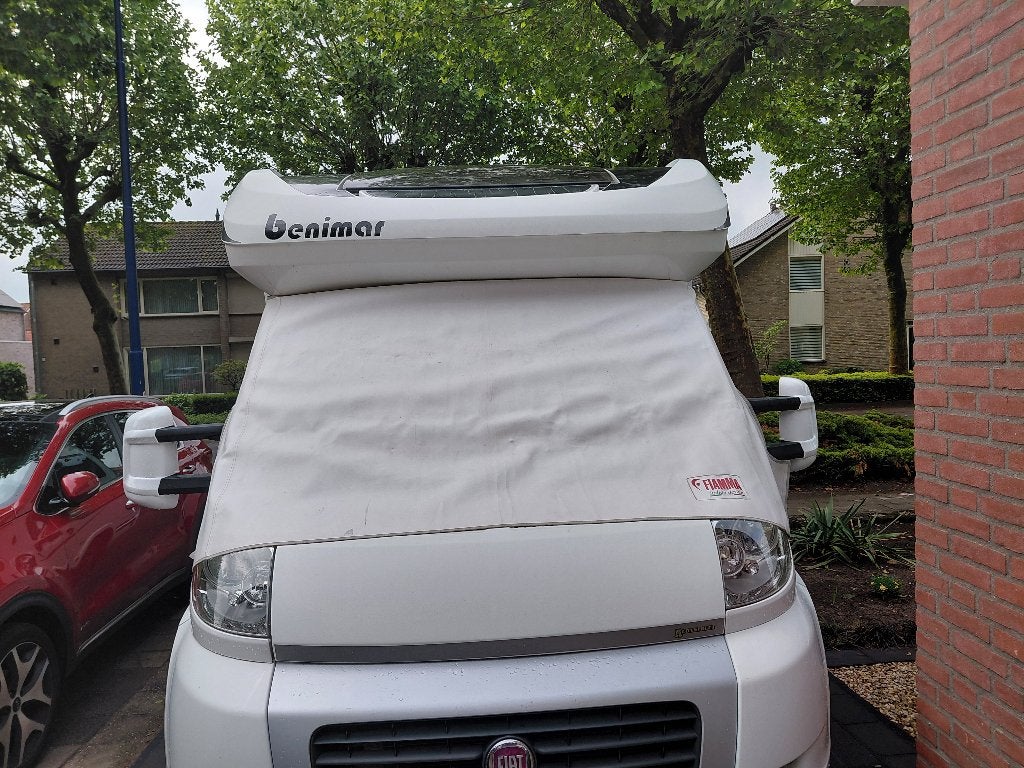 Verduistering voor camper ( foto,s ), Caravans en Kamperen, Camper-accessoires, Ophalen, Gebruikt