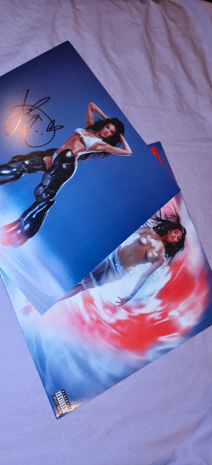 Katy Perry LP 143 met gesigneerde foto, LP, Pop, Ophalen of Verzenden, 12 inch