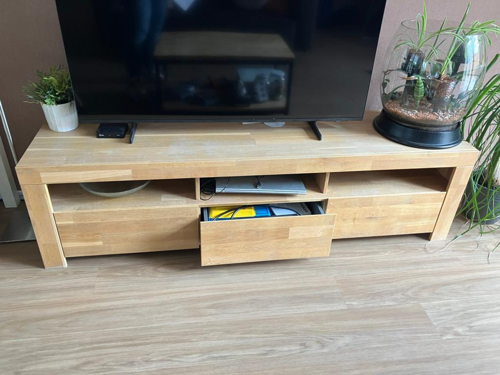 GRATIS Tv meubel, Ophalen, Gebruikt, 100 tot 150 cm, Minder dan 100 cm