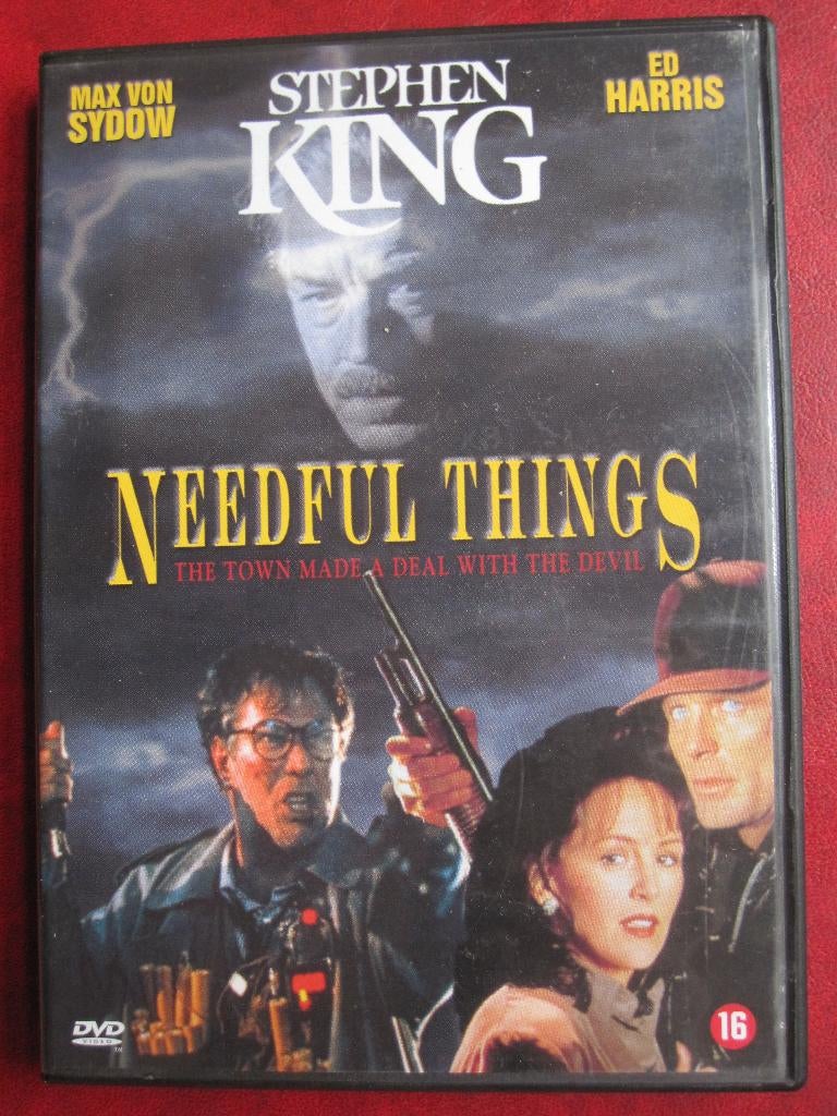 Needful Things (1993), Vanaf 16 jaar, Ophalen of Verzenden, Zo goed als nieuw, Actiethriller