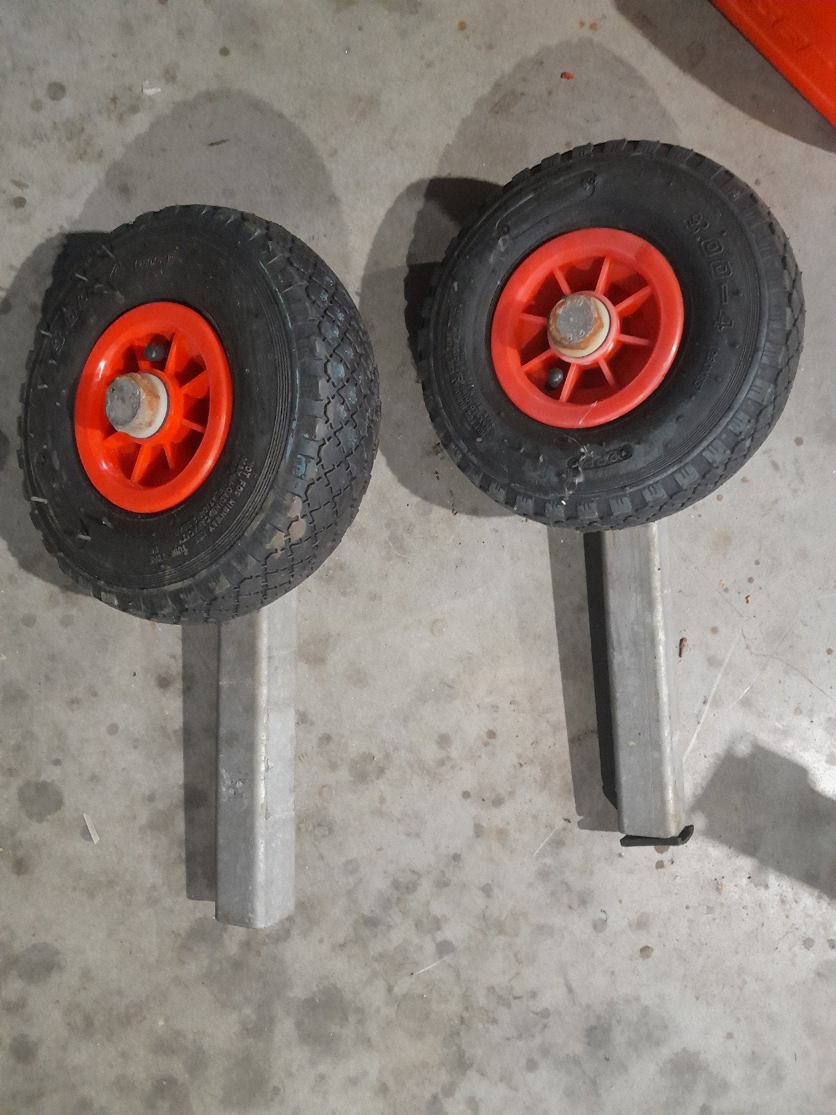 centreerset steunwielen., Ophalen, Gebruikt, Overige typen