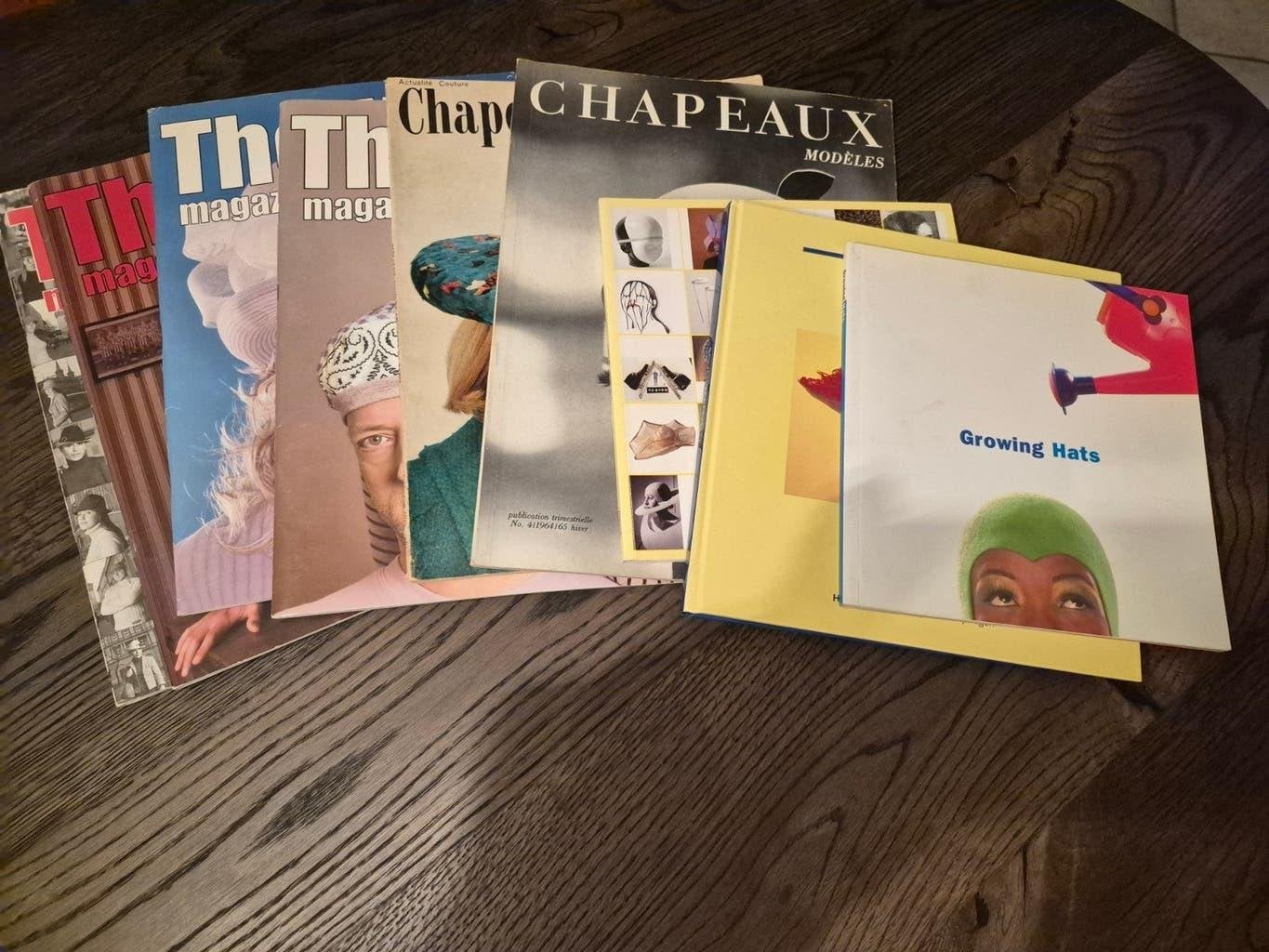 Hat magazine, Chapeaux, Boven maaiveld, Groningen hats etcet, Boeken, Ophalen of Verzenden, Gelezen, Overige onderwerpen