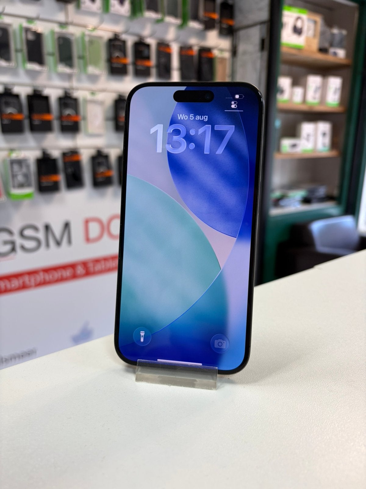 iPhone 15 Pro 128GB Zwart | 87% | Garantie, Telecommunicatie, Ophalen, 128 GB, Zwart, Zo goed als nieuw