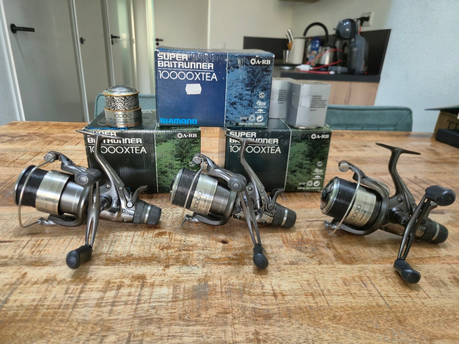 Shimano xtea baitrunners, Ophalen, Gebruikt, Molen