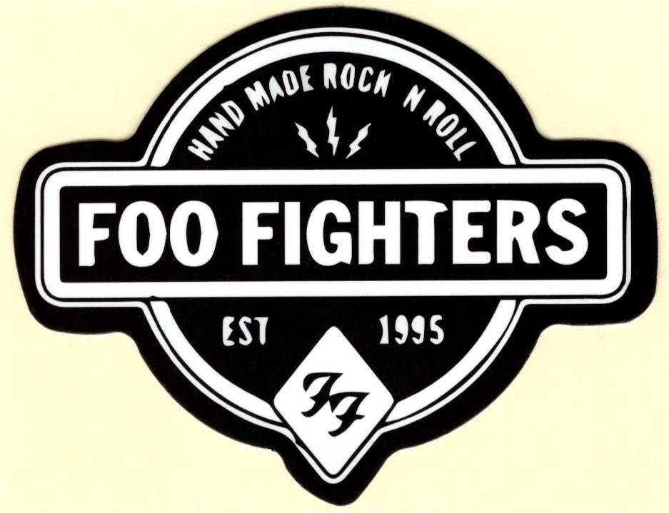 Foo Fighters sticker #4, Ophalen of Verzenden, Nieuw, Foto of Kaart
