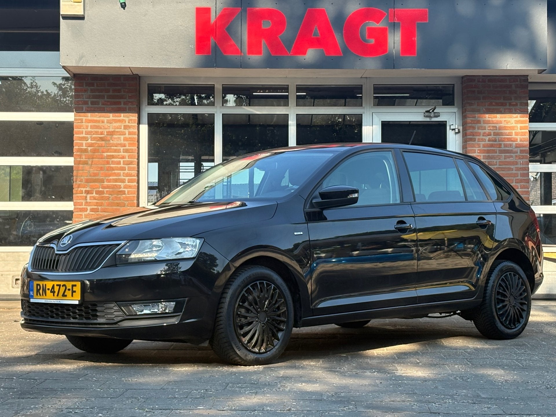 Skoda Rapid Spaceback 1.0 TSI 95 pk - cruise - navi - airco, Auto's, Voorwielaandrijving, Stof, Gebruikt, Origineel Nederlands