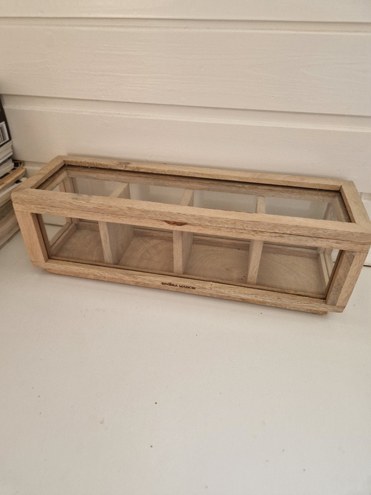 Riviera Maison mystic harbour tea box., Hout, Nieuw, Ophalen of Verzenden, Landelijk